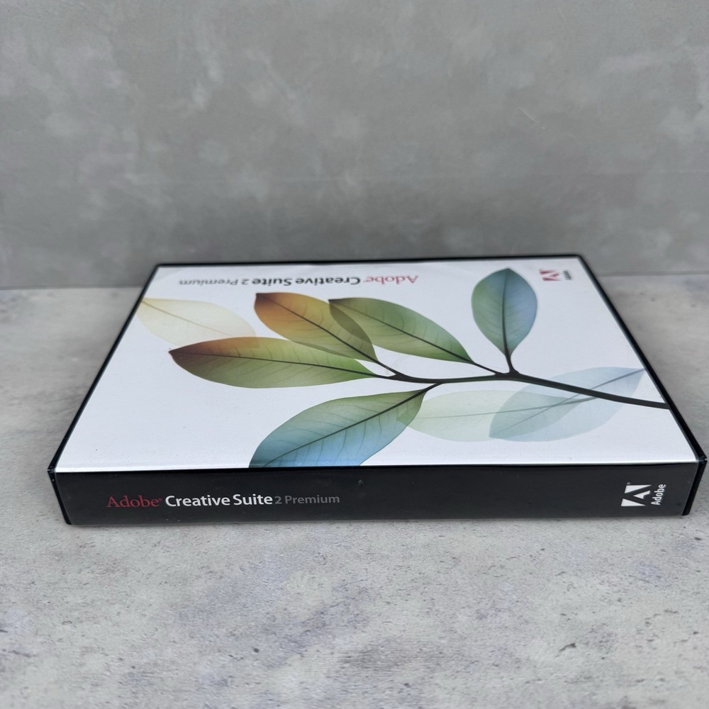 Adobe Creative Suite® 2 Premium Full Version For Windows 6 Discs Complete
