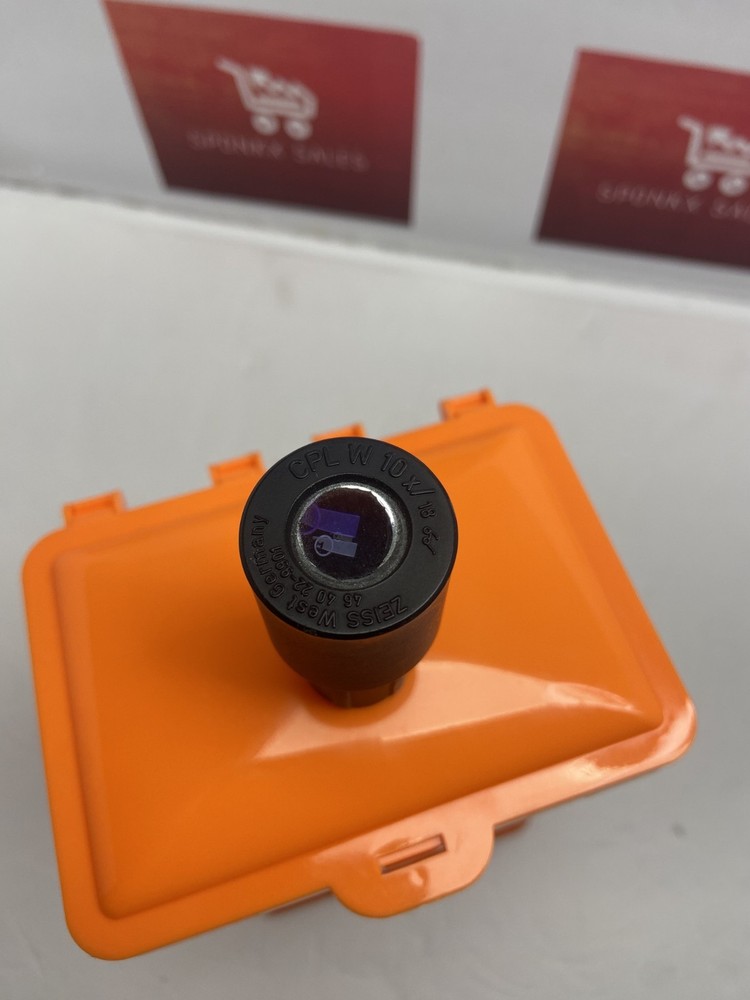 Zeiss microscope Objective CPL W 10x/18, West Germany