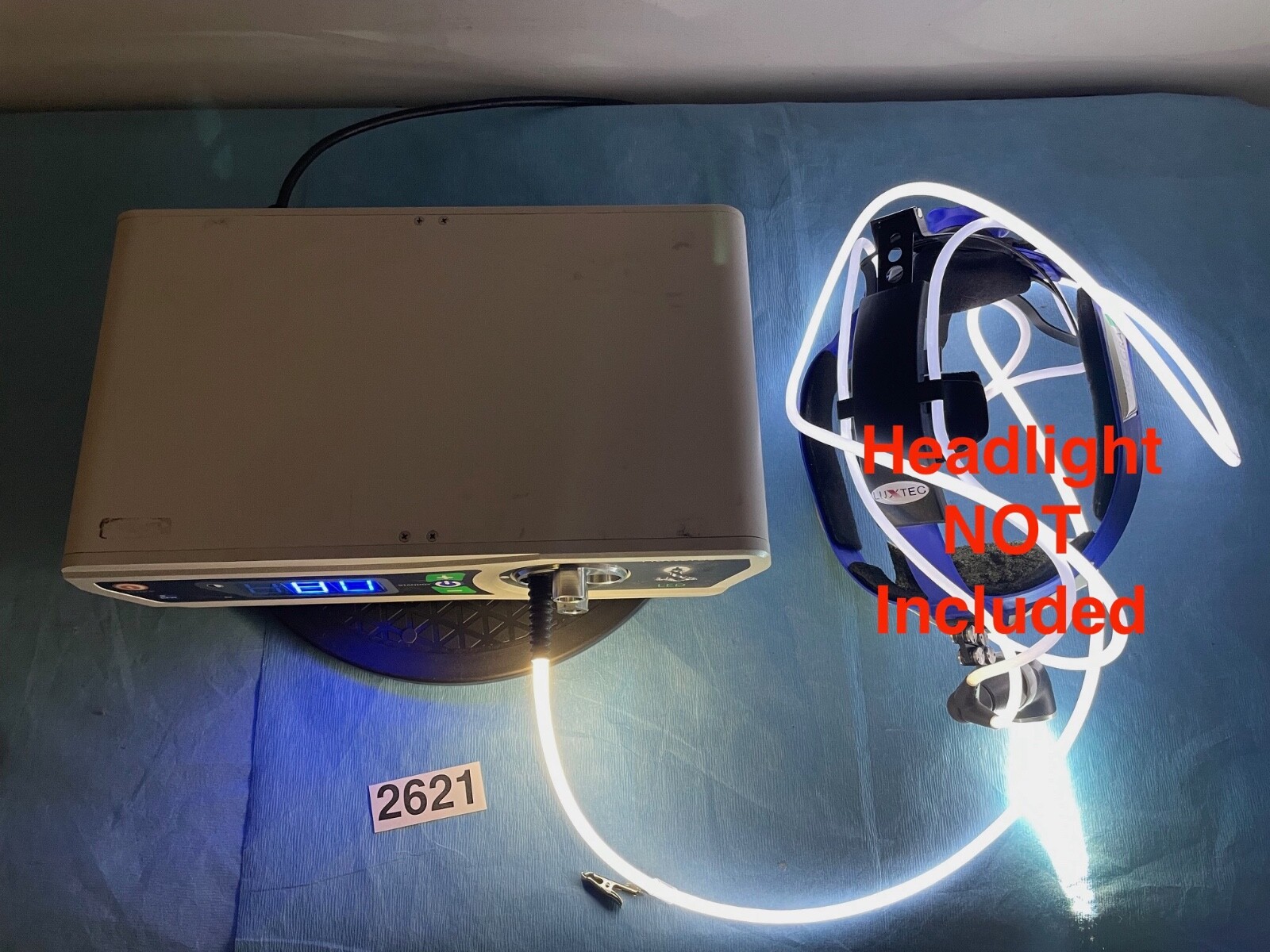 TESTED Long Island Technology Group Hatteras LED Light Source BFW 1600 + Manual