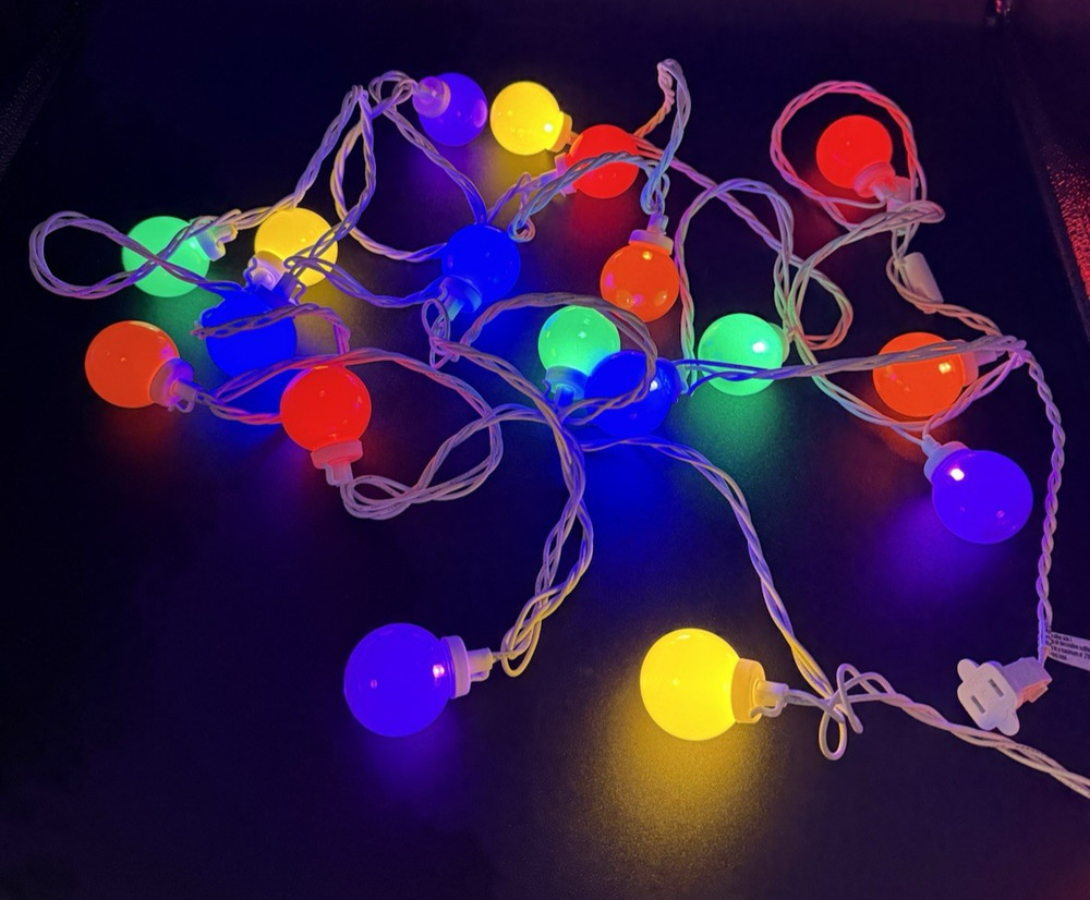 Target #takepride LED Globe String Lights Indoor Outdoor 20 Lights