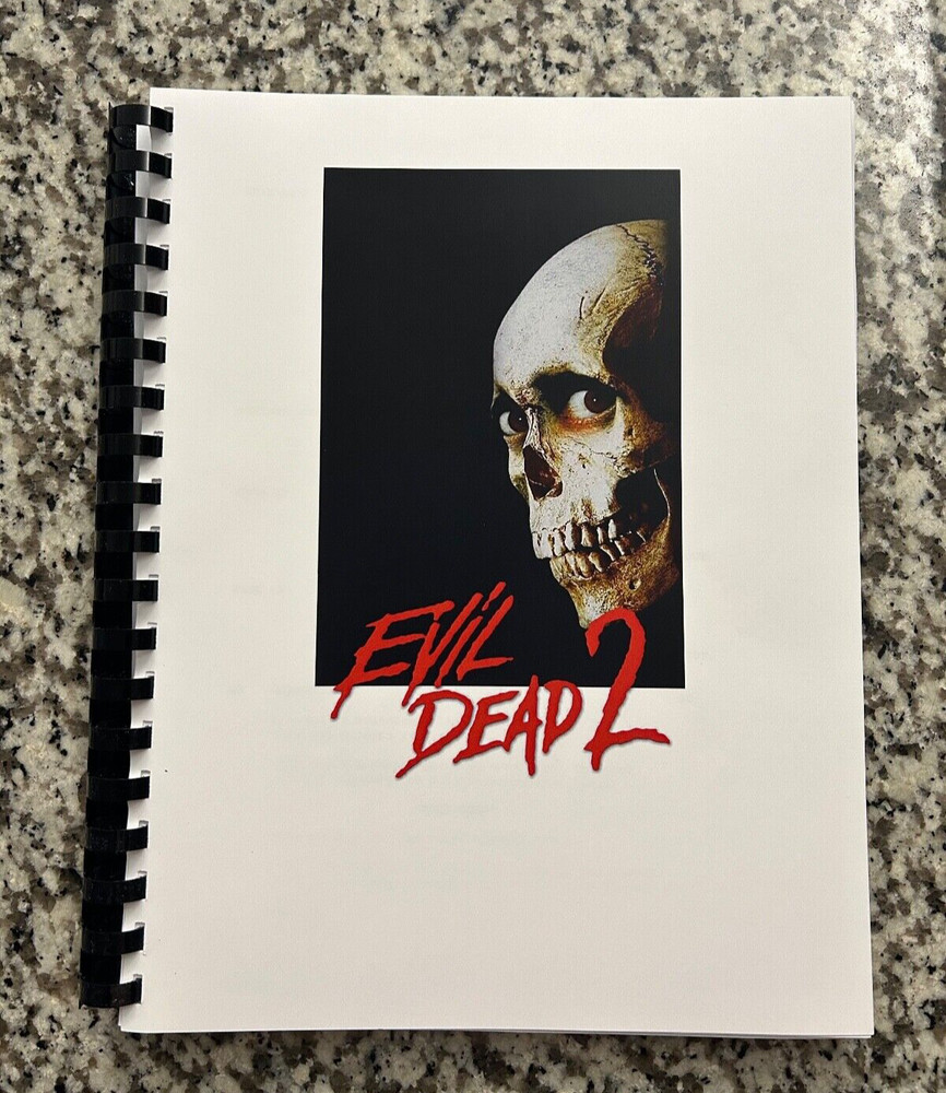 Evil Dead 2 Horror Movie Script Reprint Full Screenplay Script