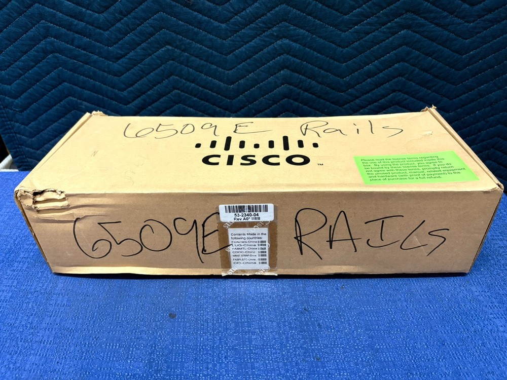 Mounting Kit for Cisco Catalyst 6500 Series Rails , Hardware , Install Discs