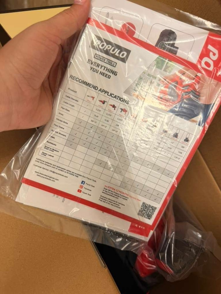 Populo CDAL-2004 CORDLESS LITHIUM LON