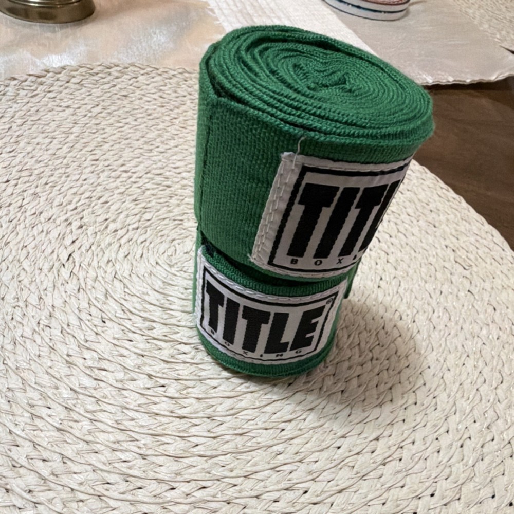 TITLE Boxing Green Protective Hand Wraps for Boxing Training and Support