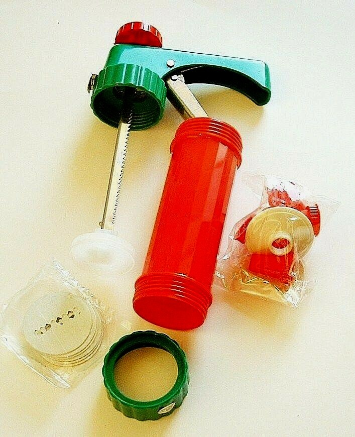 Aronson Christmas Cookie Press & Icing Set 14pcs