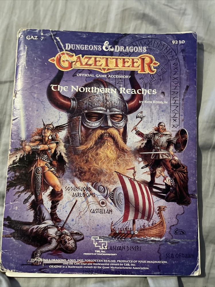 TSR Basic D&D Northern Reaches VG
