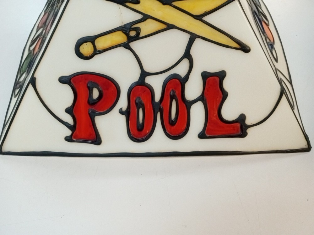 OLD Vintage Pool Table Light LOOK BILLIARDS