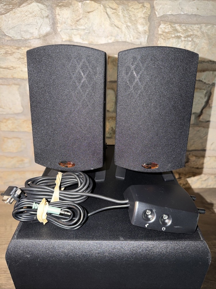 Klipsch ProMedia 2.1 THX® Certified Computer Speaker System. Video!