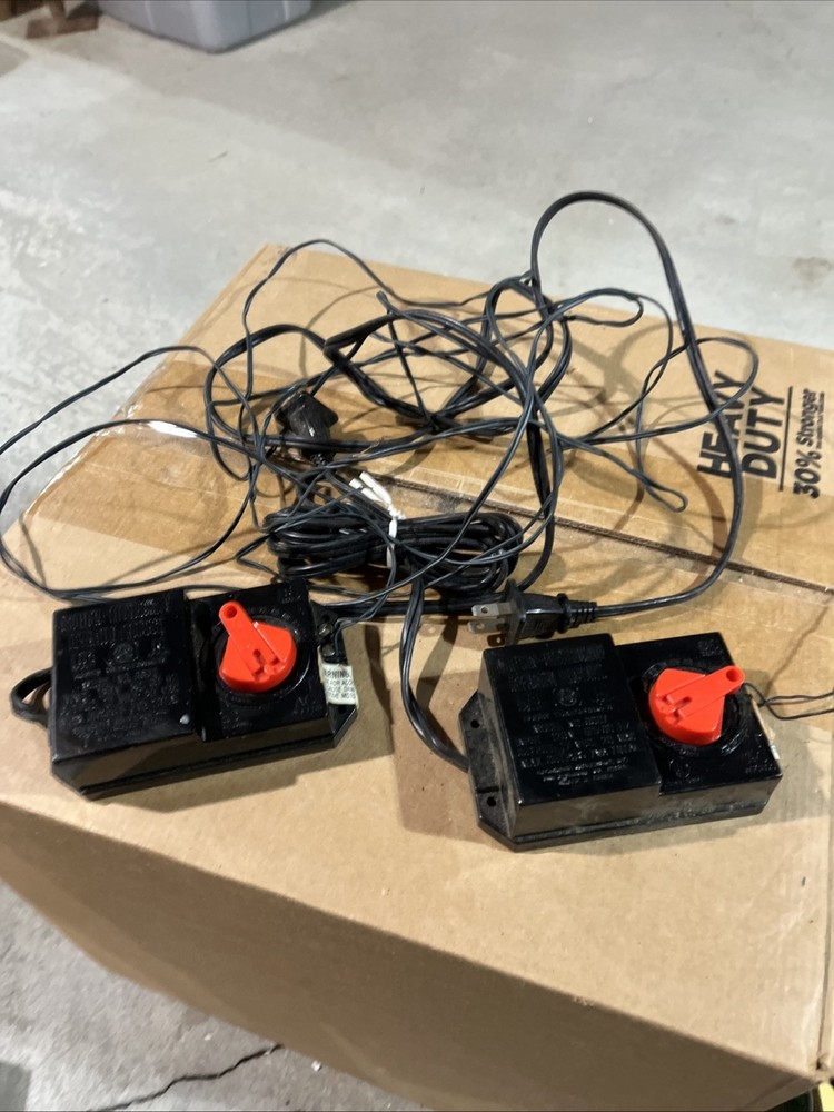 2-BACHMANN HO & N Scale Hobby Transformer Model No.6607 Train Control Power Pack