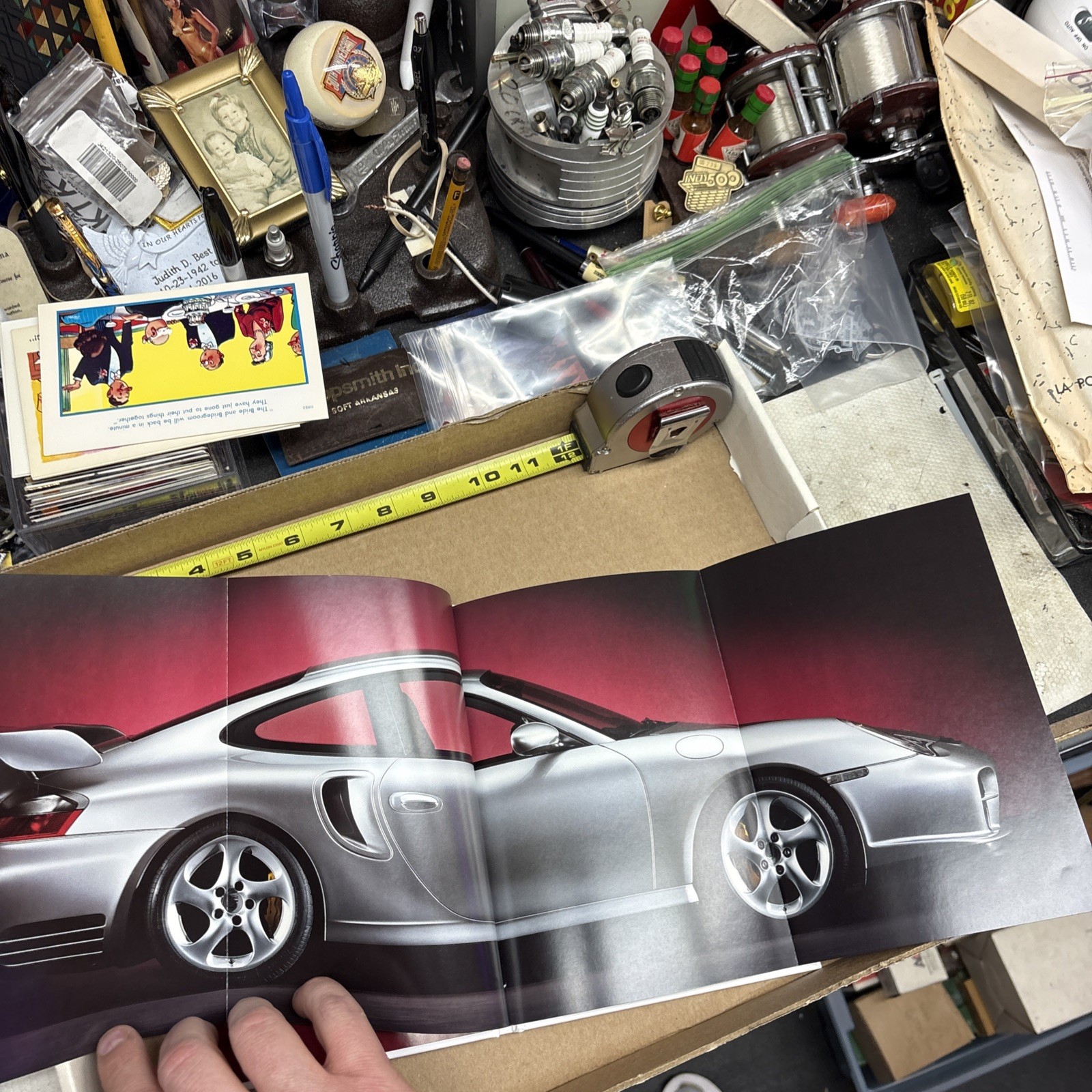 2001 PORSCHE THE 911 GT2 SALES BROCHURE HARD COVER