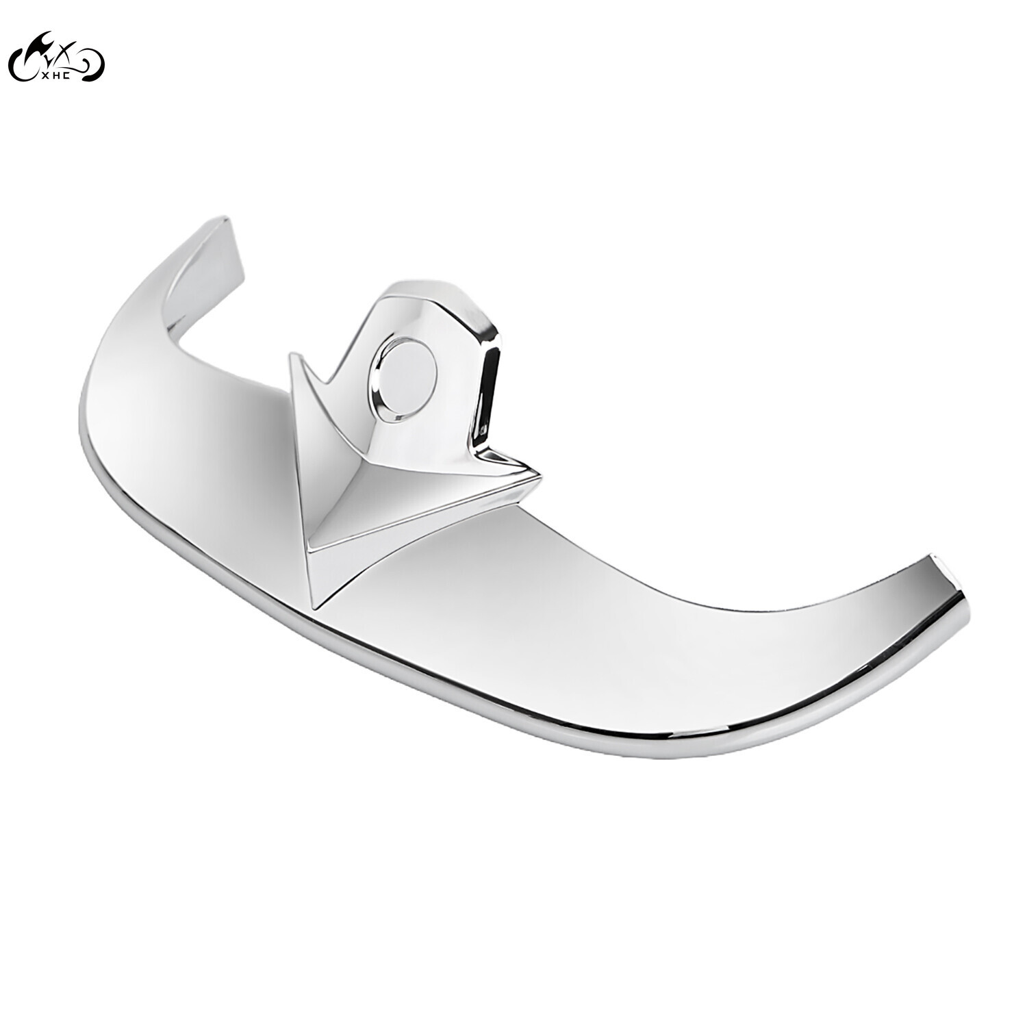 Chrome Front & Rear Fender Tip Mudguard Trim For Harley Heritage Springer FLSTS