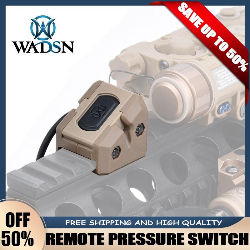 WADSN ModButton Remote Pressure Switch SF/2.5/Crane Plug Pressure Mod Button OGL