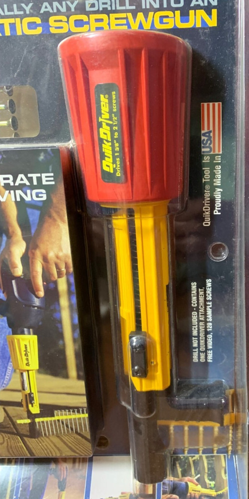 VINTAGE QUICKDRIVER AUTOMATIC SCREWGUN - NEW