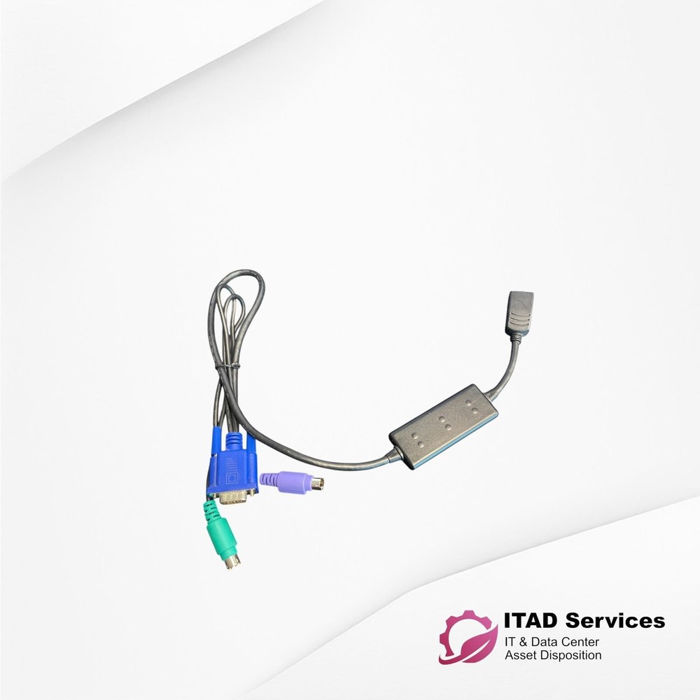 DELL 0RF511 620-154-512 SIP System Interface POD KVM Cable - TESTED