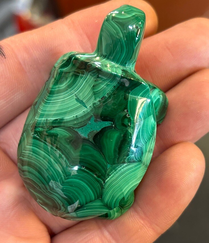 2” Malachite Turtle