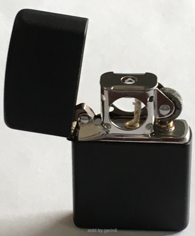 Zippo Windproof Black Matte Lighter With Pipe Insert, 218 Pipe, New In Box