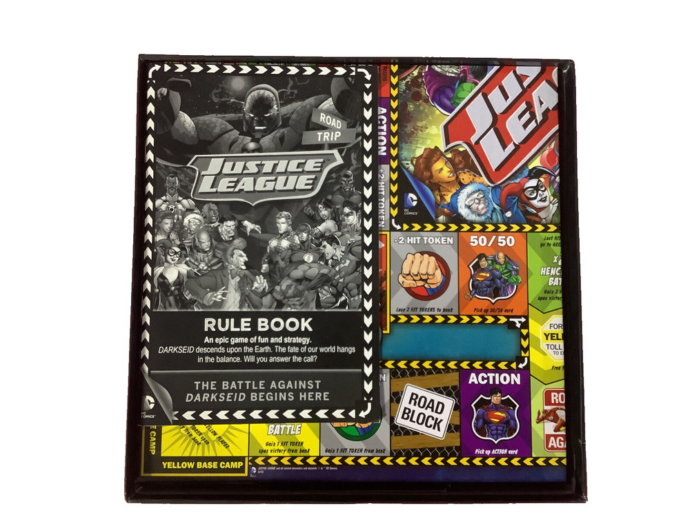 Justice League: Road Trip Board Game DC Comics
