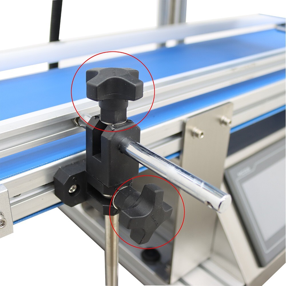LT-160 Automatic Desktop Conveyor Table Plane Labeling Machine w/Conveyor 110V