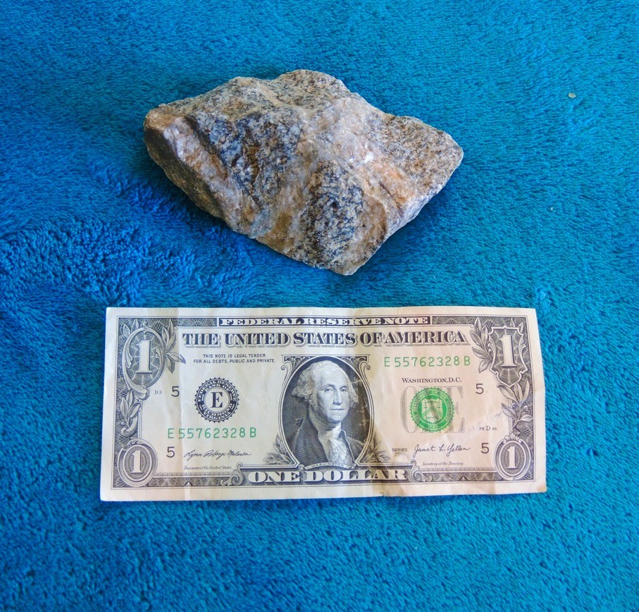 Natural Igneous Granite Rock 4"