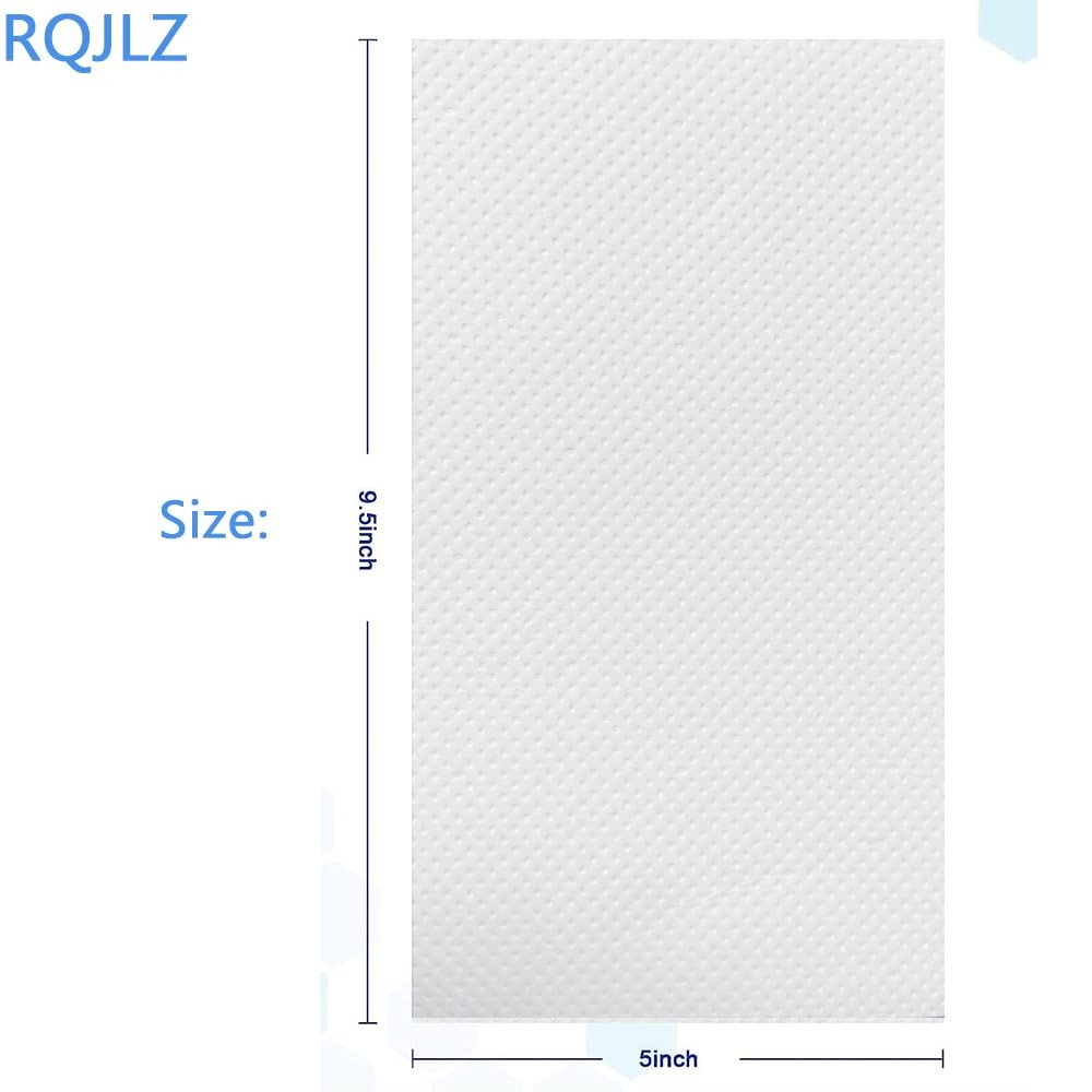 Super Absorbent Commode Pads, 40 Pack Bedside Pads for Portable White