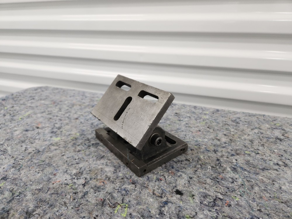 Small Adjustable Angle Plate Machinist Tool