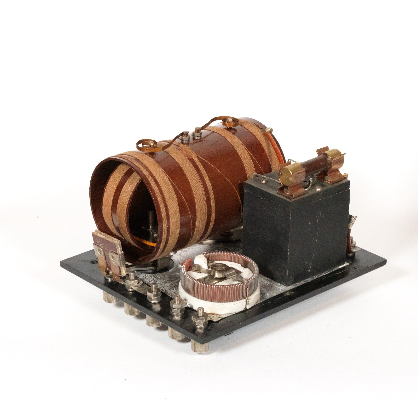 Mint, Working 1923 RCA Aeriola Sr. Radio w/Good Brass Base Tipped WD-11 In Box