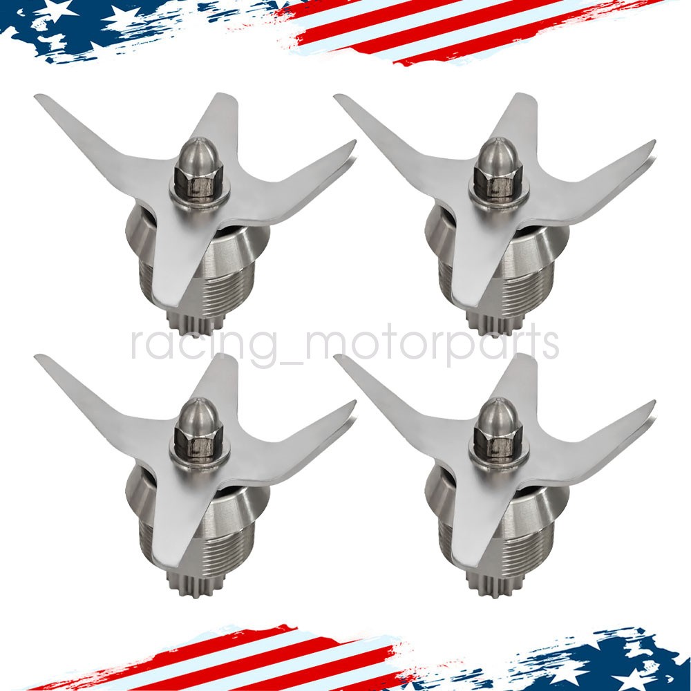 For Waring MX Series Blender 4Pcs Blade Assembly MX1000XTX MX1500XTXP MX1200XT