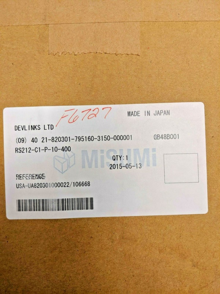 MISUMI RS212-C-P-10-400 Linear Actuator