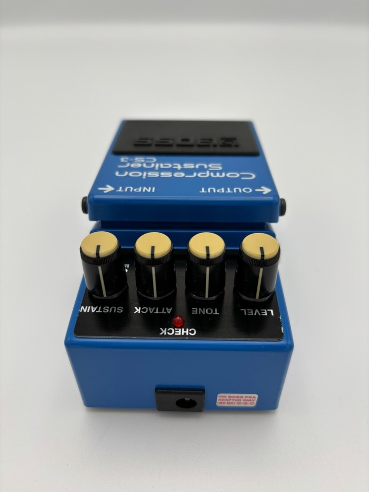 Boss CS-3 Compressor Guitar Effect Pedal Used