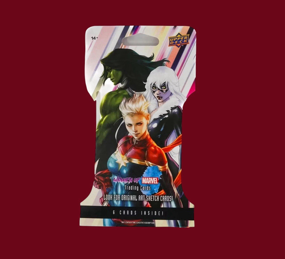 Women of Marvel 12-Pack Box (Upper Deck 2024) New & Factory Sealed 72 Cards