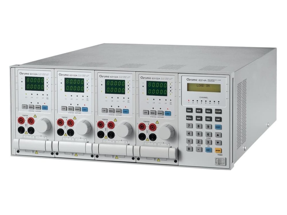 Chroma 6312A - Mainframe for 2 Load Modules