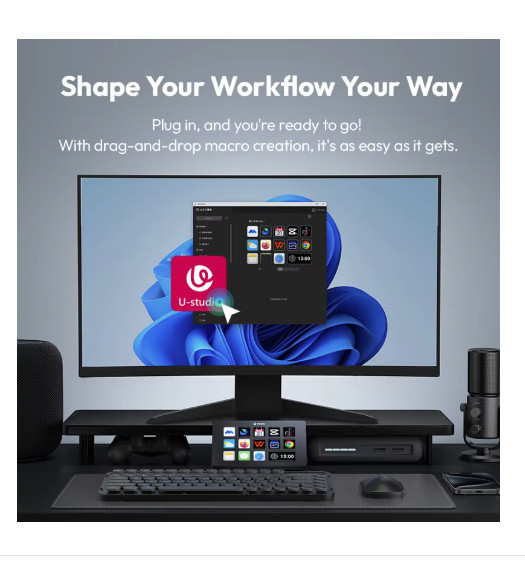 Ulanzi D200 Production Console Studio Controller for Streaming