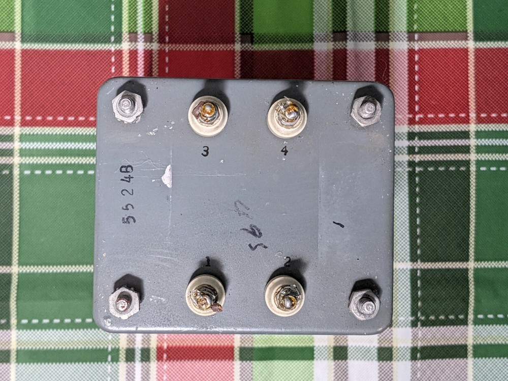 Rare Vintage RAYTHEON Mil-T-27 Rectifier Transformer