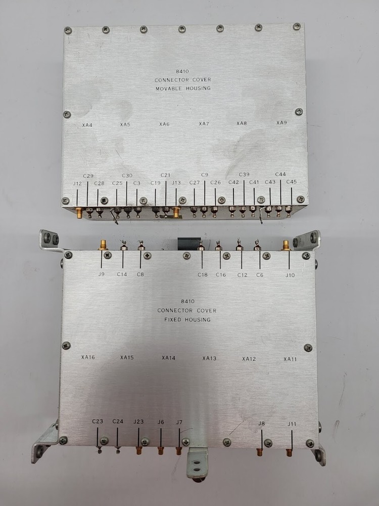 HP 8410C Analyzer Connector & Movable 8410