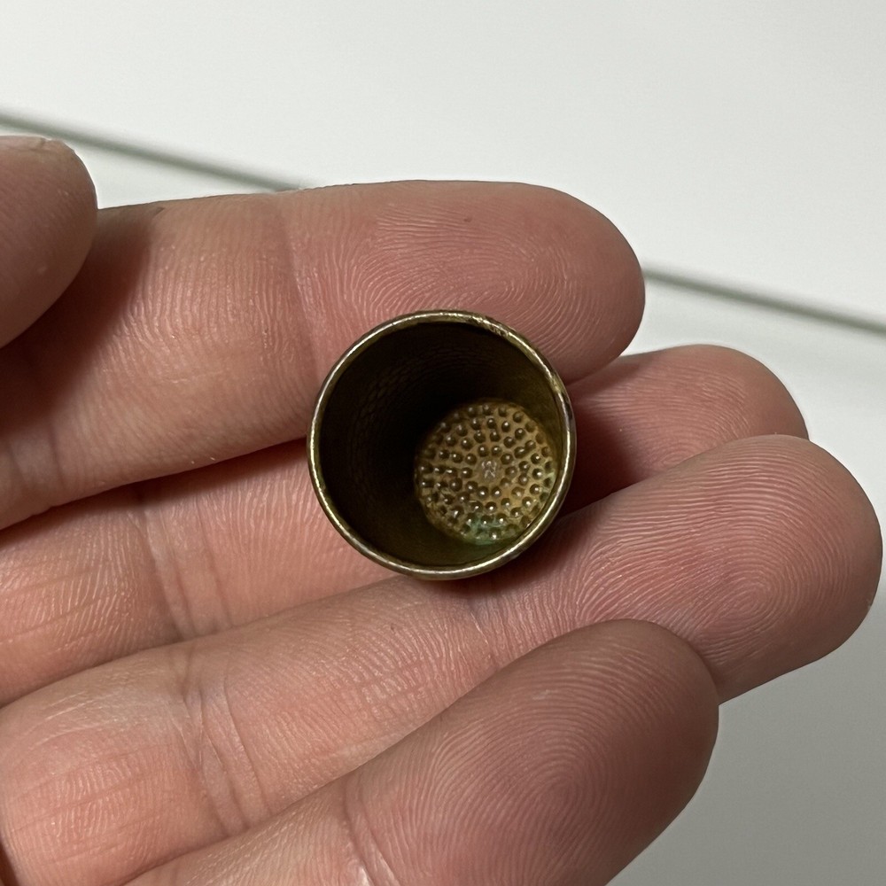 Vintage Sterling Thimble