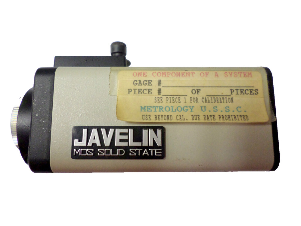 Used JAVELIN Chromachip MOS Solid State Security Color Camera, 12VDC, JE3362