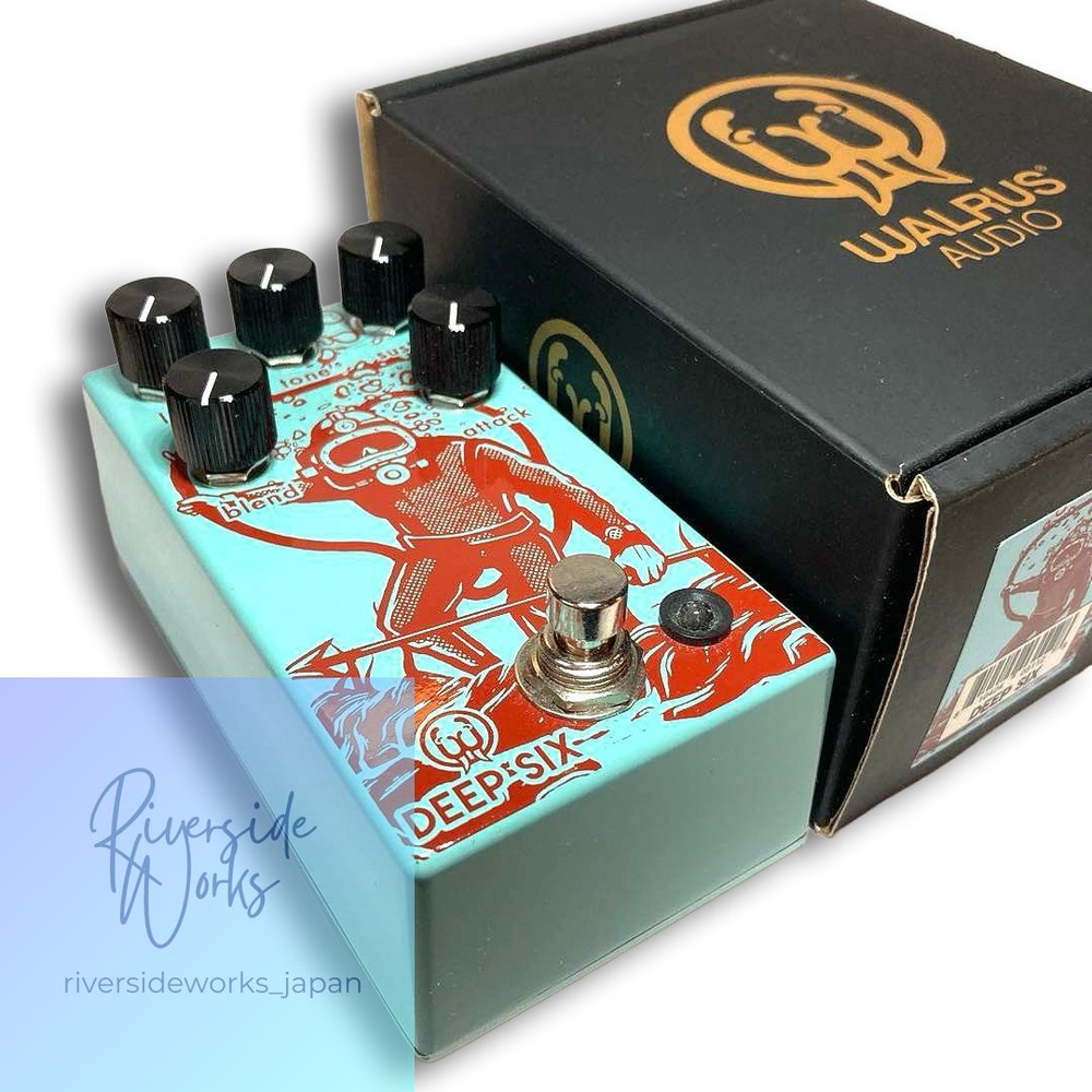 WALRUS AUDIO DEEP SIX Compressor V3 Mint