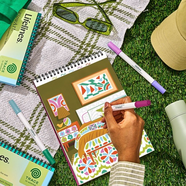 New FlowArt®: Trace-To-Doodle, Style Your Space
