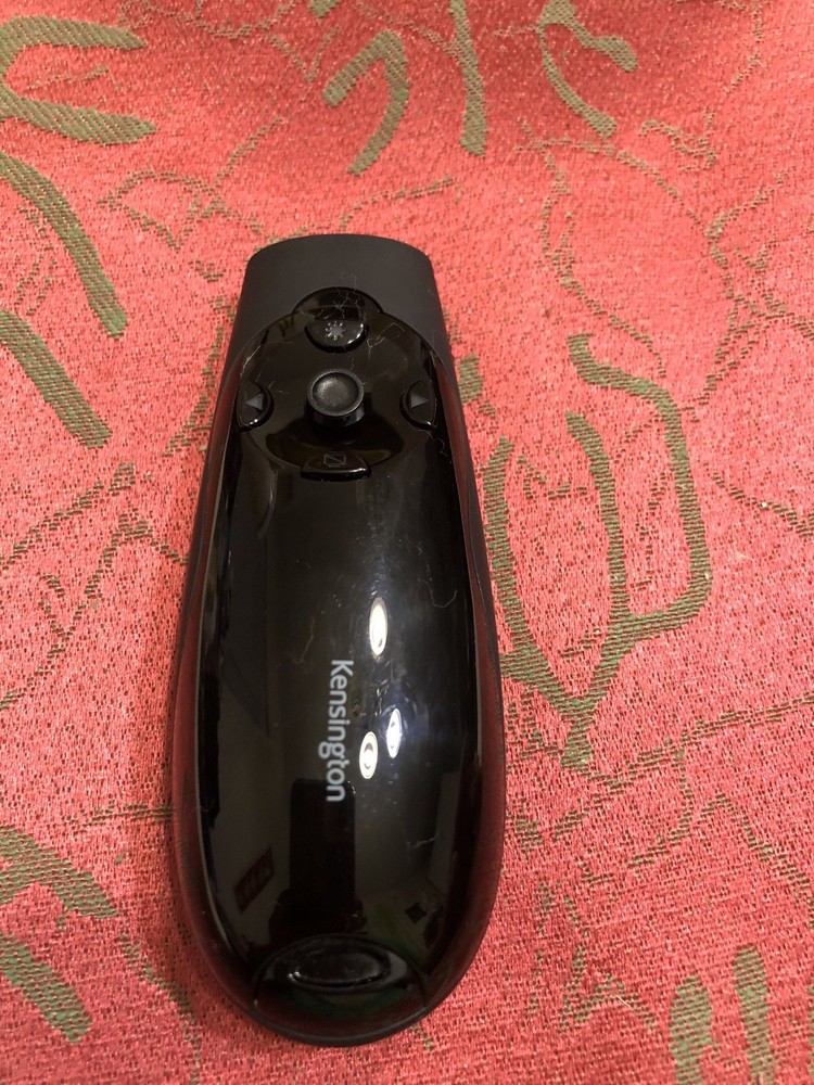 Kensington Expert Wireless Presenter with Green Laser Pointer and Cursor Control