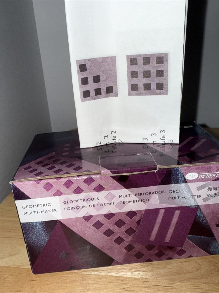 Creative Memories Geometric Multi-Maker Paper Punch Cutter - NEW In Box