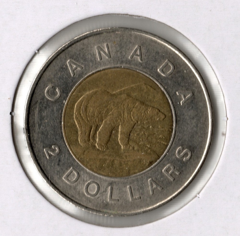 Coin Canada 2 Dollars 2005 KM496, bimetallic