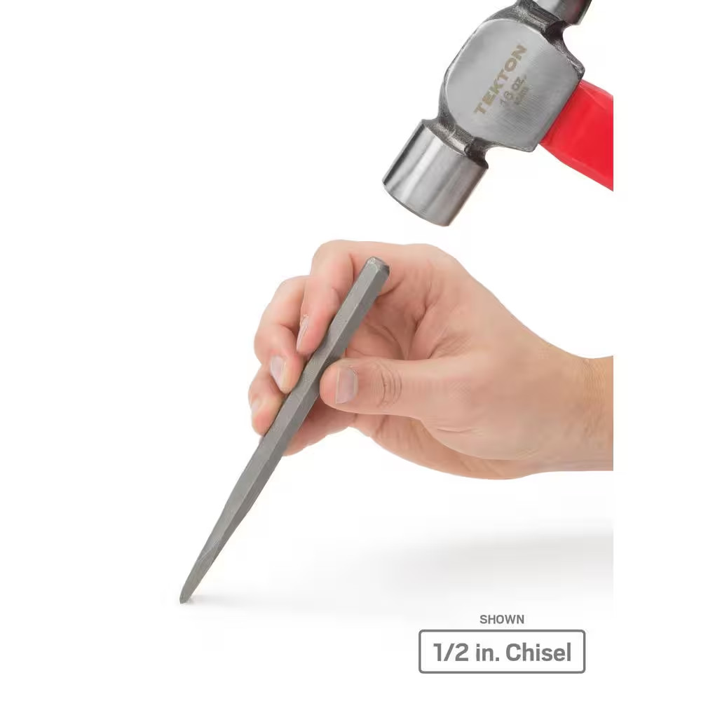 Punch and Chisel Set, 20-Piece (Center, Solid, Pin, Chisel)