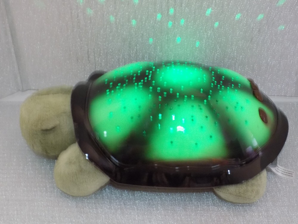 Projector Cloud Twilight Light Night Turtle Plush Tranquil Nightlight Green