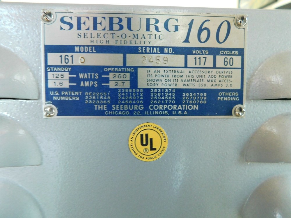 Seeburg, Jukebox Label, Jukebox Decal
