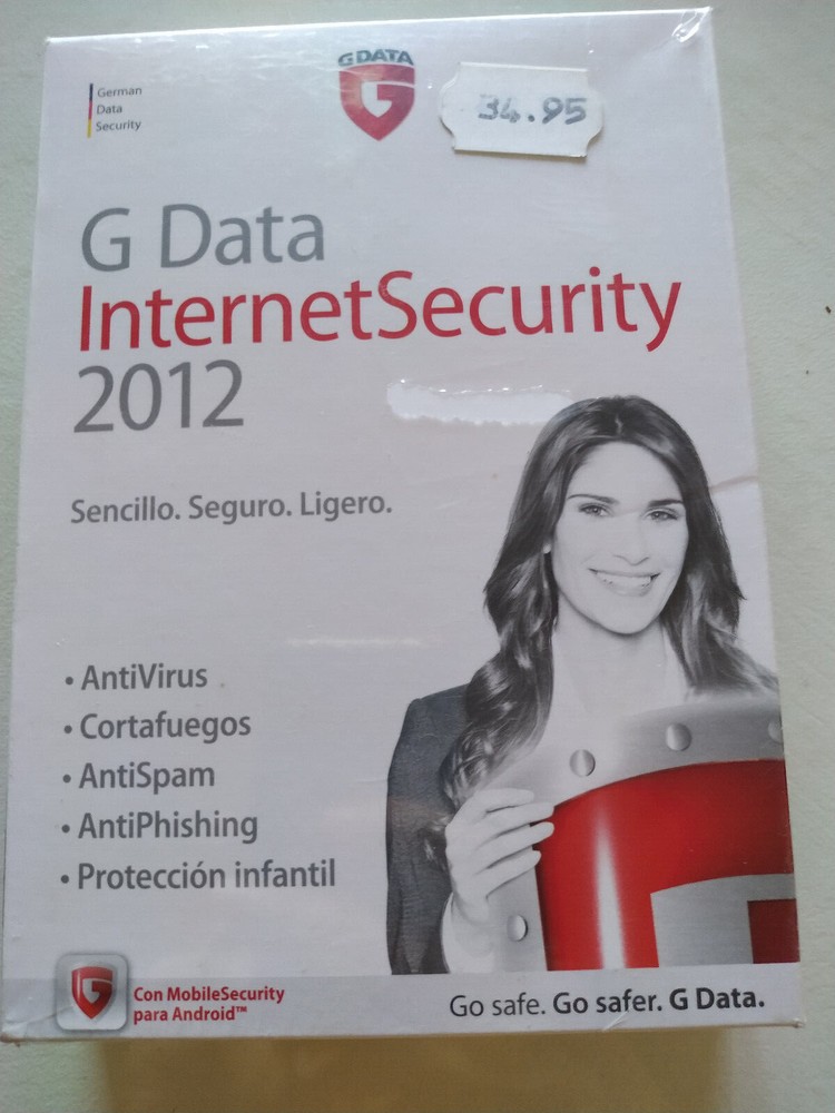 G Data Internet Security 2012 Android 1 Mobile + 1 Año Activation License Key AM