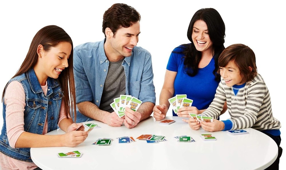 skip bo card & phase 10 card games bundle