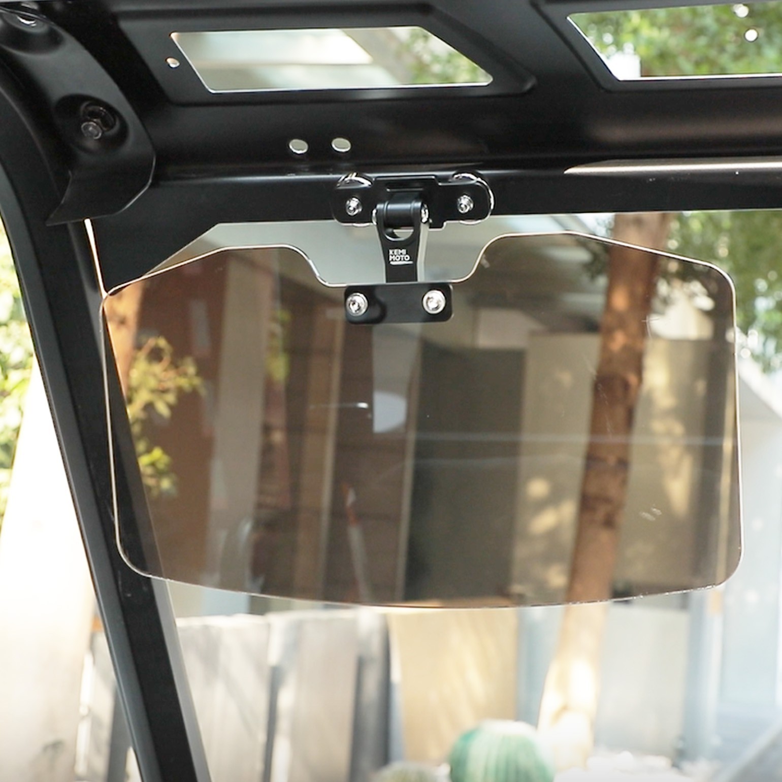 Pro-Fit Magnetic Sun Visor Tinted  Sun Shade for Polaris Ranger Can-Am Defender