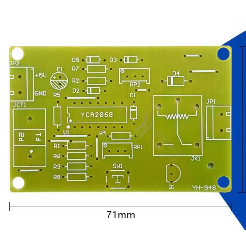 DIY Automatic Power Off Energy Saving Socket Kit for Circuit Welding Practice