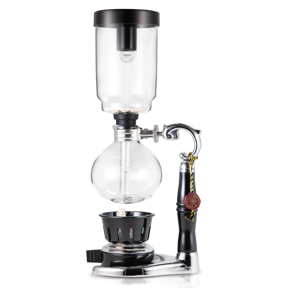 3 Cup Tabletop Siphon Gravity Coffee Maker with Alcohol Burner