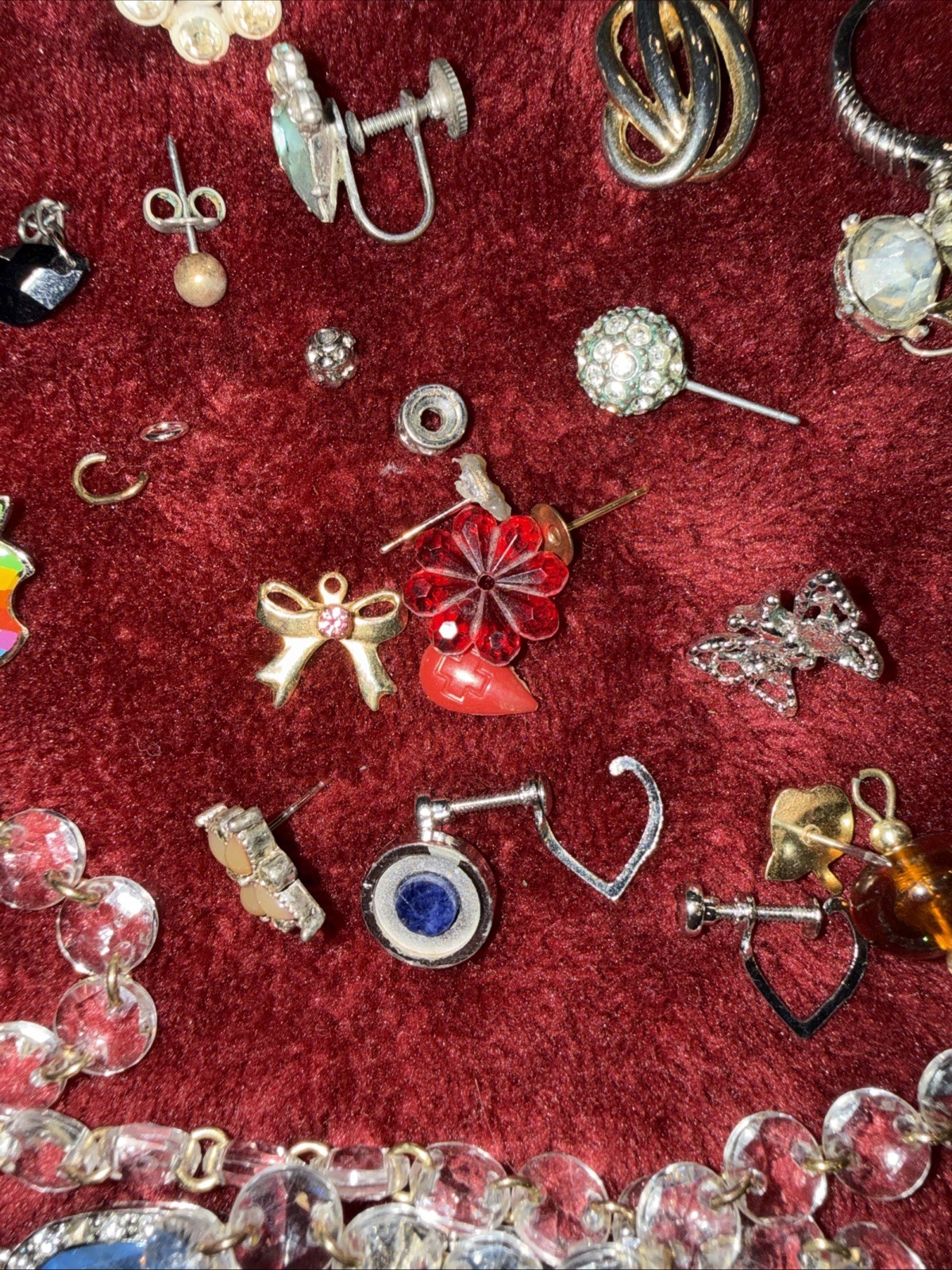 Broken / Mixed Small Lot Jewelry for Crafts Repurpose